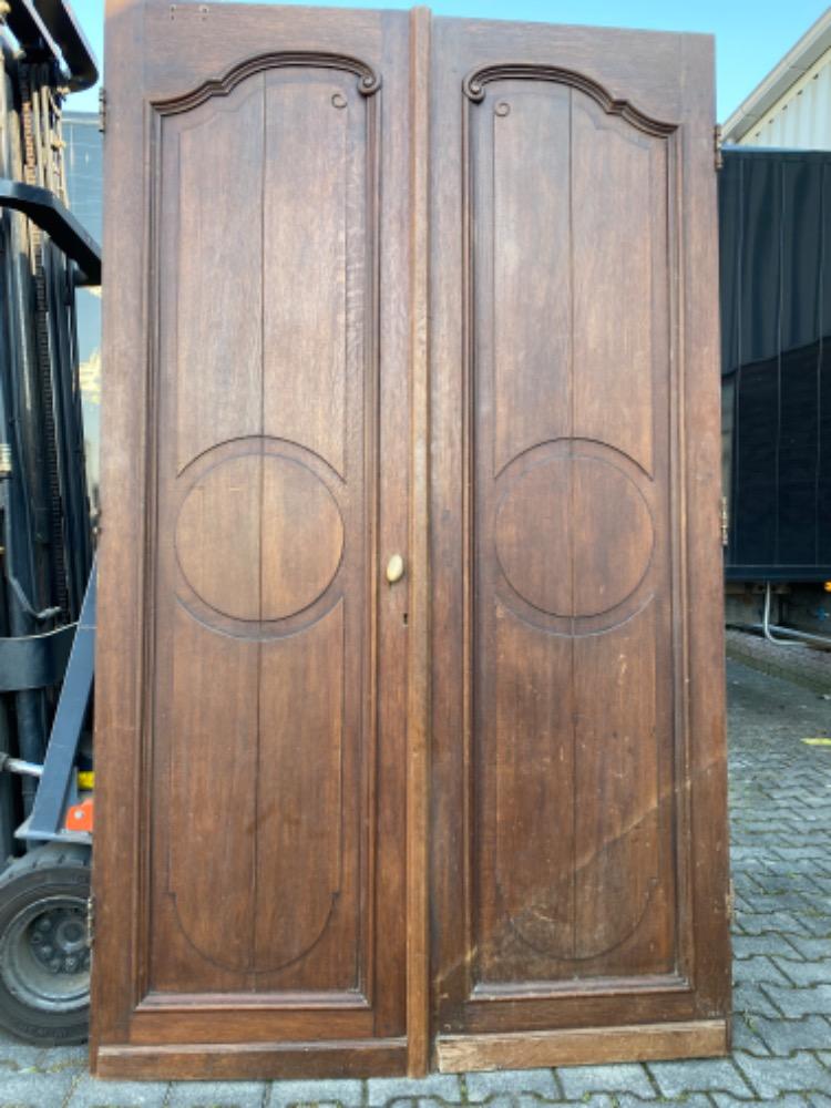 Pair  Baroque - Style Entrance Doors