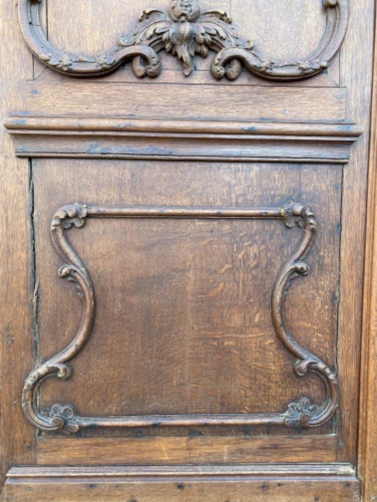 Pair  Baroque - Style Entrance Doors