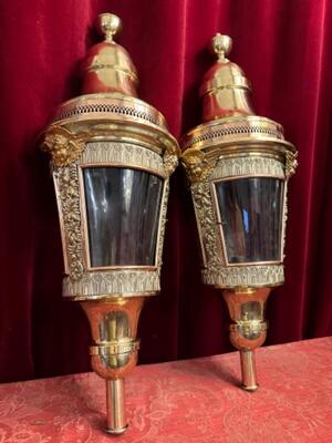 Pair  Baroque - Style Matching Lanterns