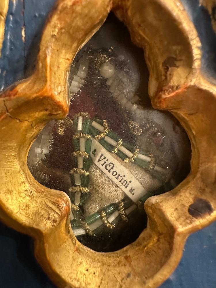 Pair Baroque - Style Matching Large Baroque Altar - Reliquaries