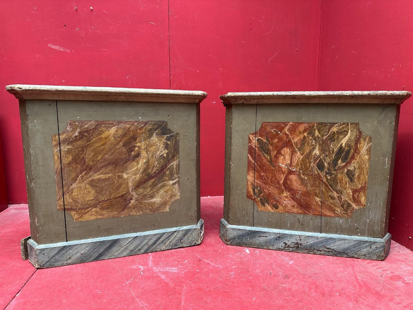 Pair Baroque - Style Matching Stands