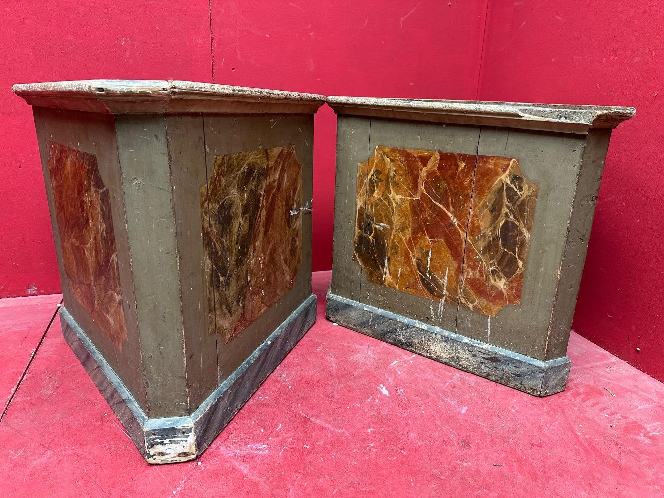 Pair Baroque - Style Matching Stands