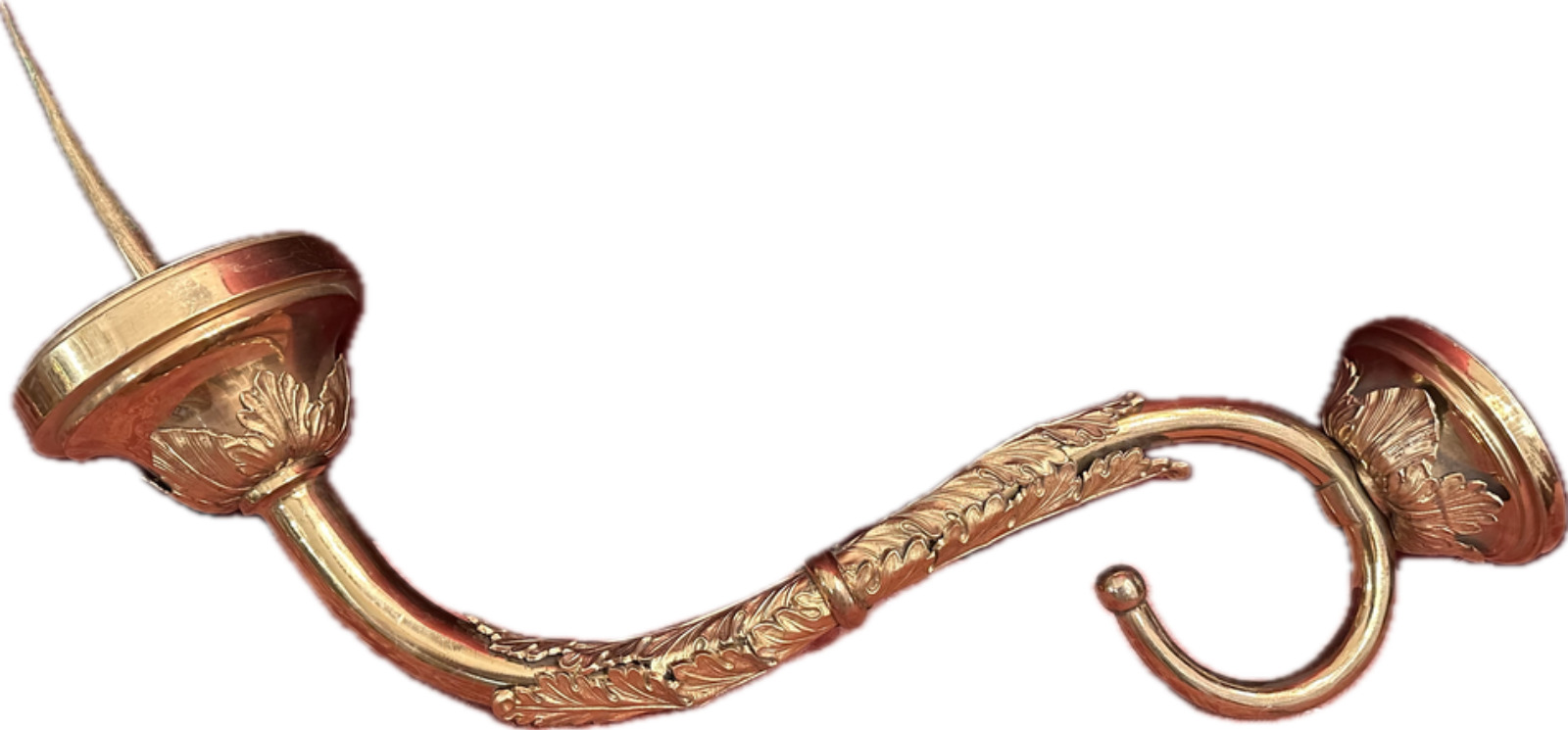 Pair Baroque - Style Wall - Candle Holders