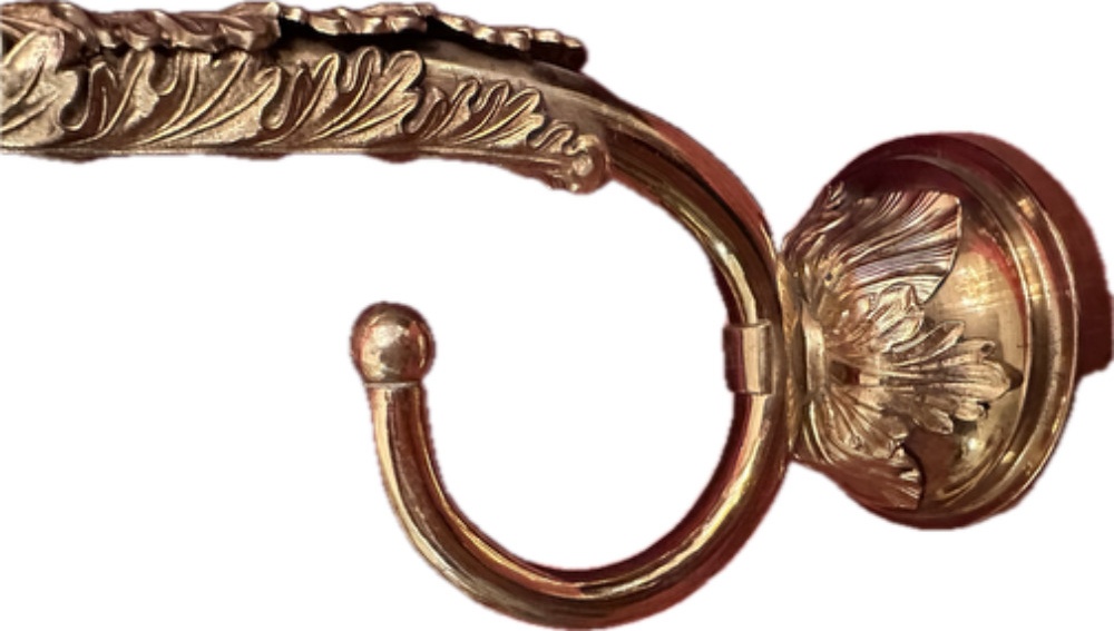 Pair Baroque - Style Wall - Candle Holders