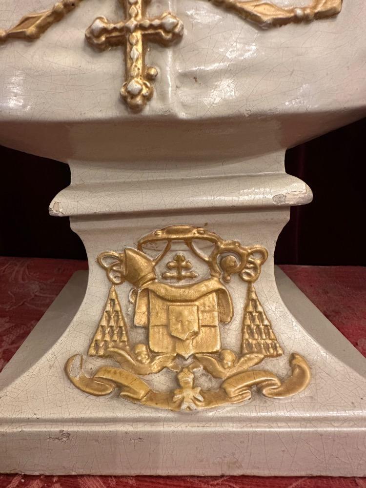 Pair  Busts Pius X