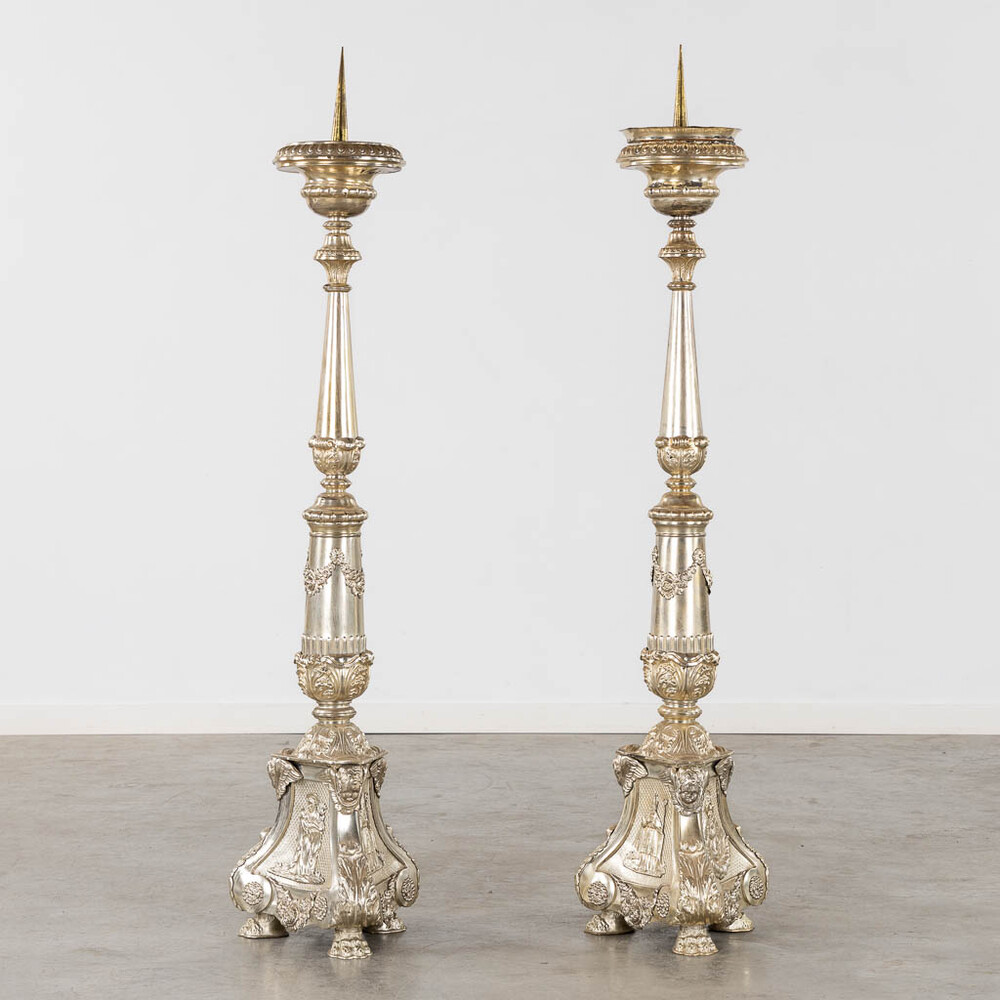 Pair  Candle Holders