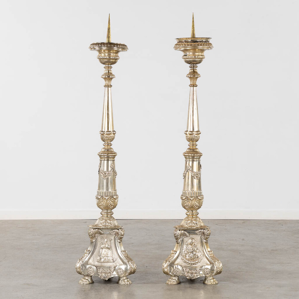 Pair  Candle Holders
