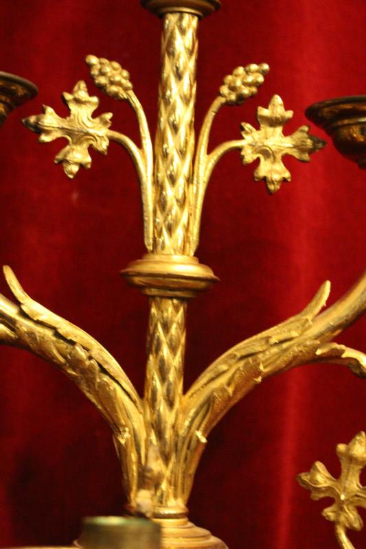 Pair  Candle Holders