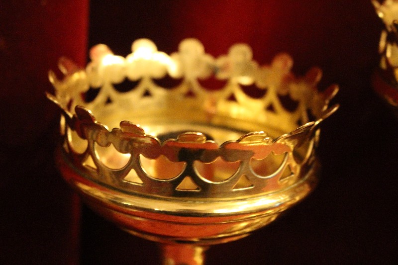 Pair  Candle Holders 5 Arms