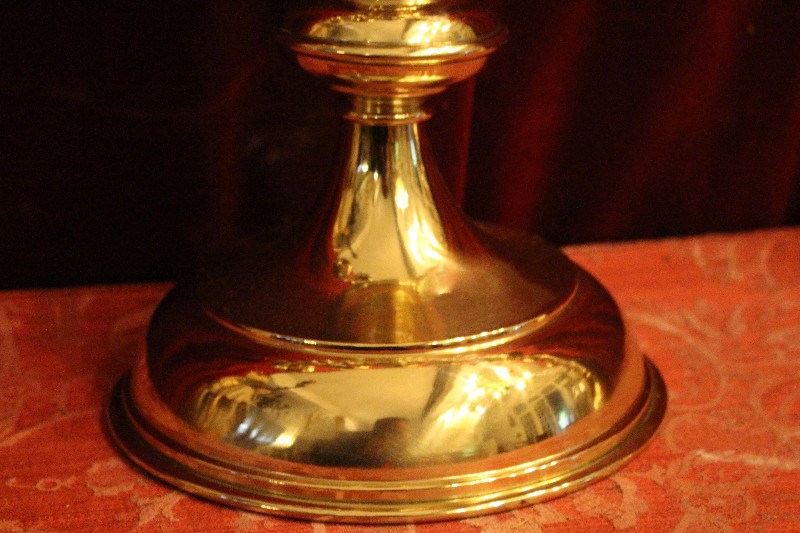 Pair  Candle Holders 5 Arms