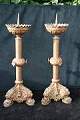 Candle Sticks en Brass / Bronze, France 19th century