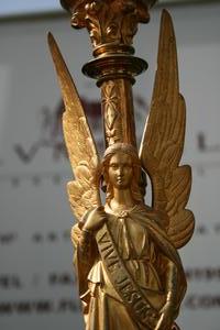 Candle Sticks en bronze , France 19th century