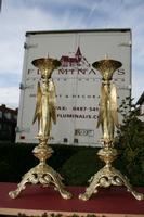 Candle Sticks en bronze, France 19th century