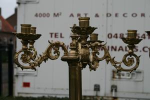 Candle Sticks en Bronze, France 19th century