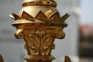 Candle Sticks en bronze , France 19th century