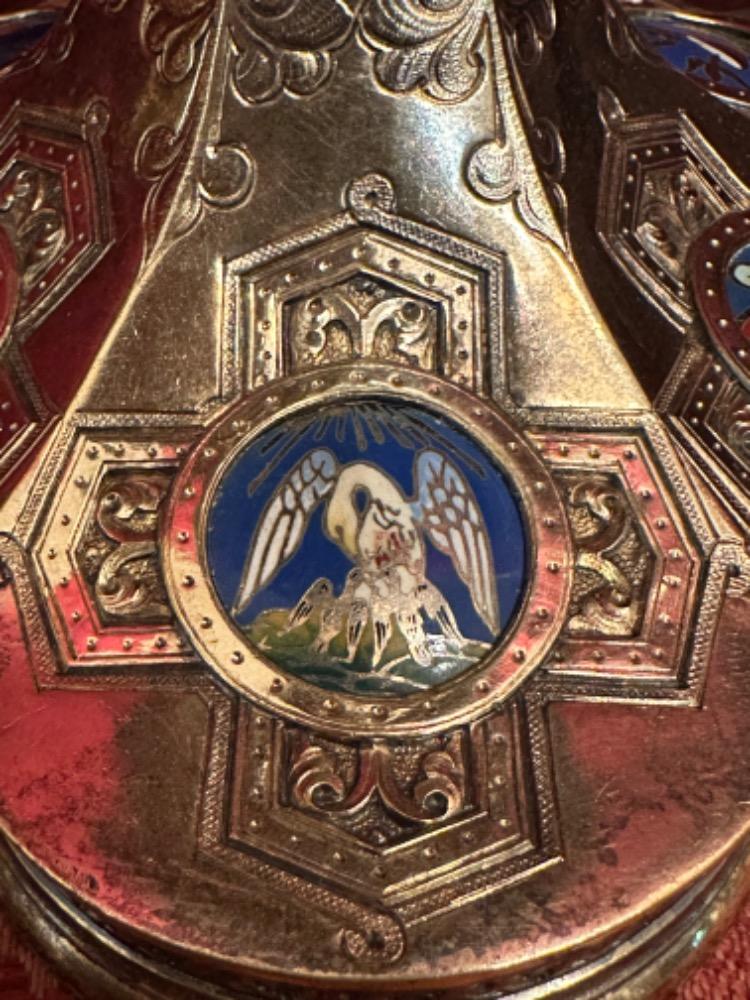 Pair  Chalice And Ciborium