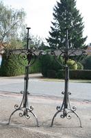 Chandeliers en Iron, Dutch 19 th century