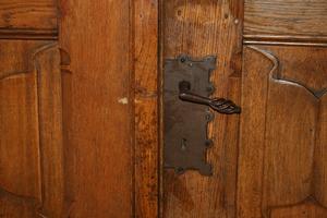 Church Doors en OAK, Dutch 19 th century