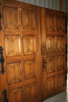 Church Doors en OAK, Dutch 19 th century