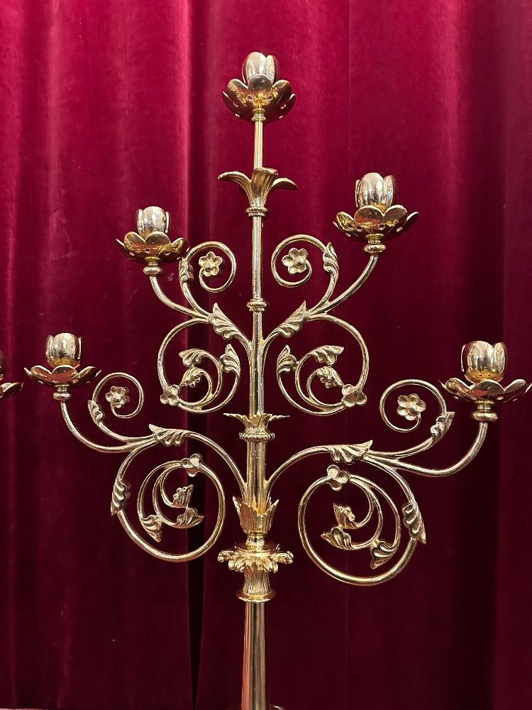 Pair Classical Candle Holders