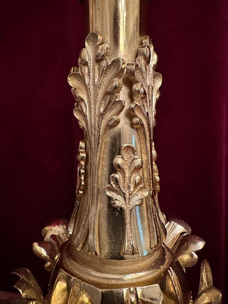 Pair Classicistic Candle Holders