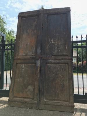 Doors en hand-carved wood , Egypt 19th century