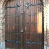 Exceptional Church Doors.  en Oak wood, Belgium 19th century / 1905