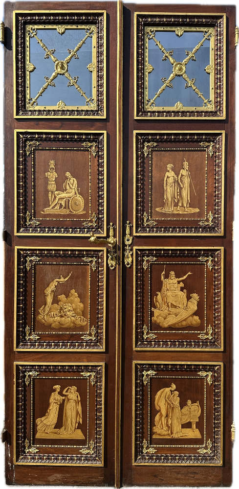 Pair  Exceptional Double Sided Doors.