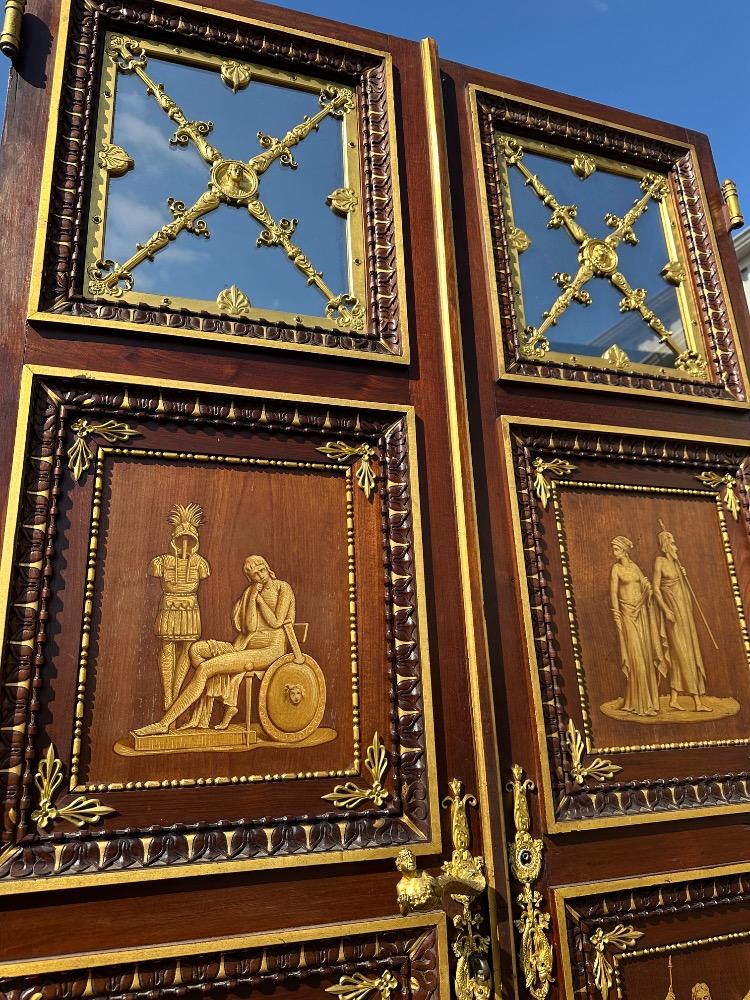 Pair  Exceptional Double Sided Doors.