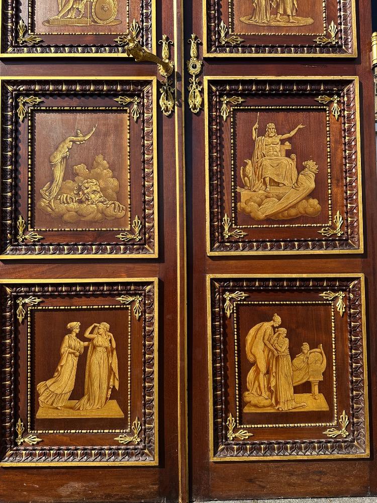 Pair  Exceptional Double Sided Doors.