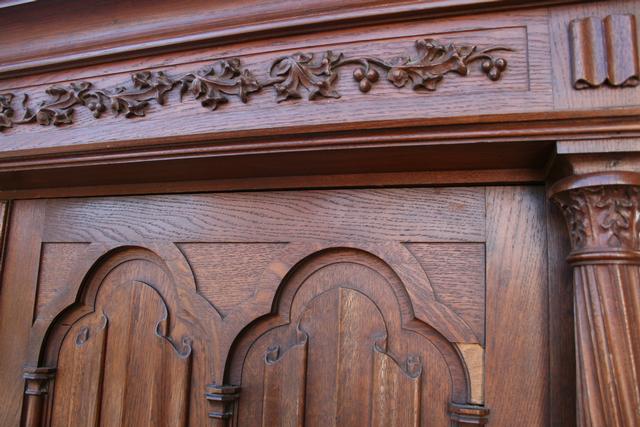 Pair gothic Cabinets