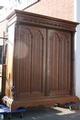 Cabinets style gothic en WOOD OAK, Belgium 19th century