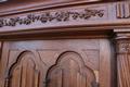 Cabinets style gothic en WOOD OAK, Belgium 19th century