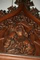 Confessionals style gothic en WOOD OAK, Dutch 19th century