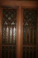 Confessionals style gothic en WOOD OAK, Dutch 19th century