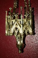 Sanctuary style GOTHIC en BRONZE, FRANCE 19TH CENTURY