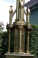 Stunning Large Brass Candle Sticks style gothic en BRASS , Belgium 19th century