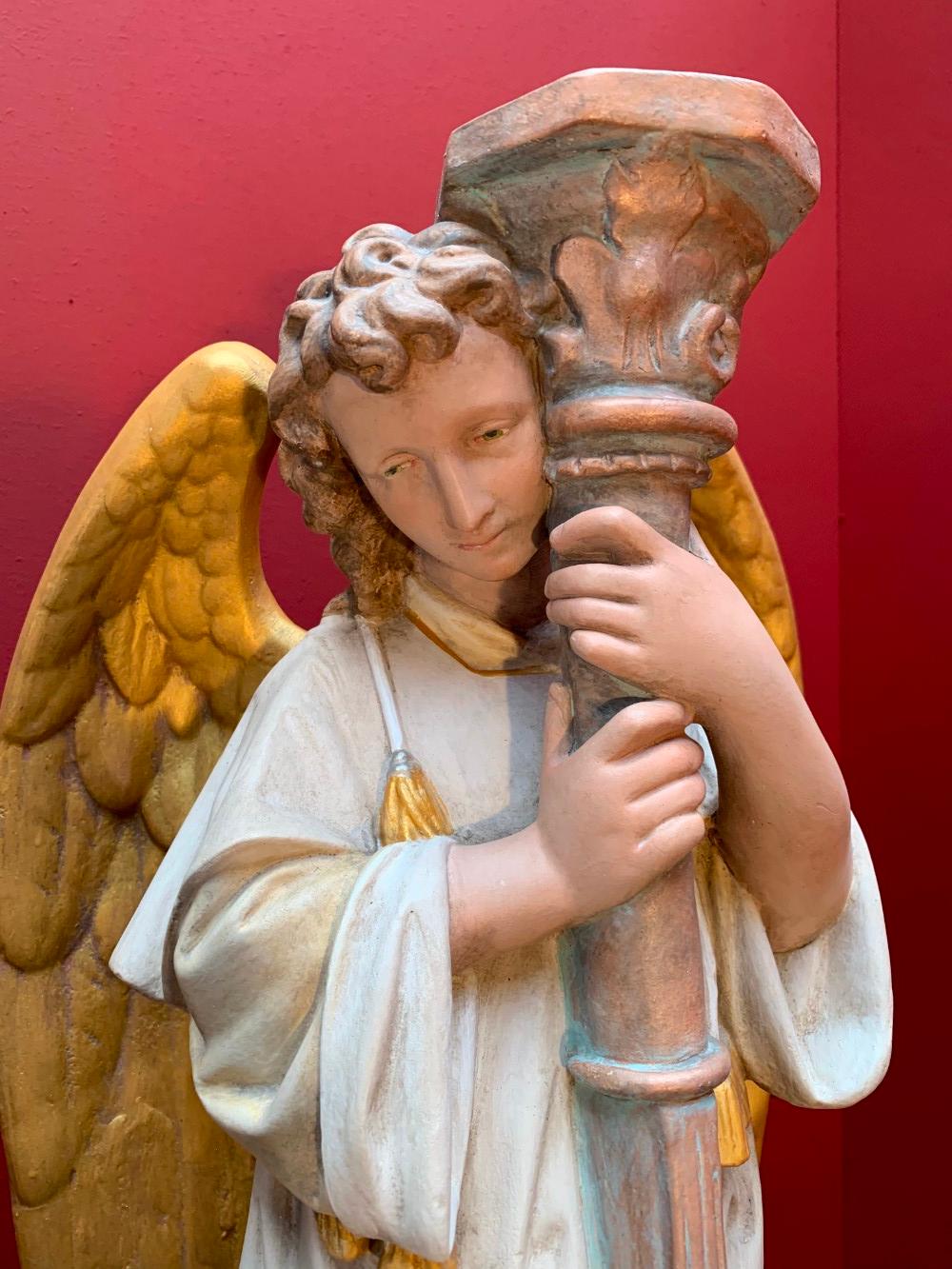 Pair Gothic - style Angels