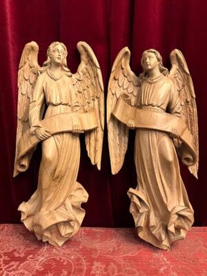 Angels style Gothic - Style en Wood, Germany 19th century