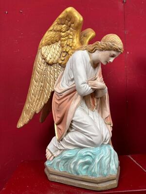 Angels style Gothic - Style en Composite Stone, Belgium  19 th century