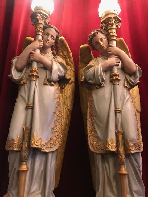 Pair Gothic - style Angels Atelier Regony