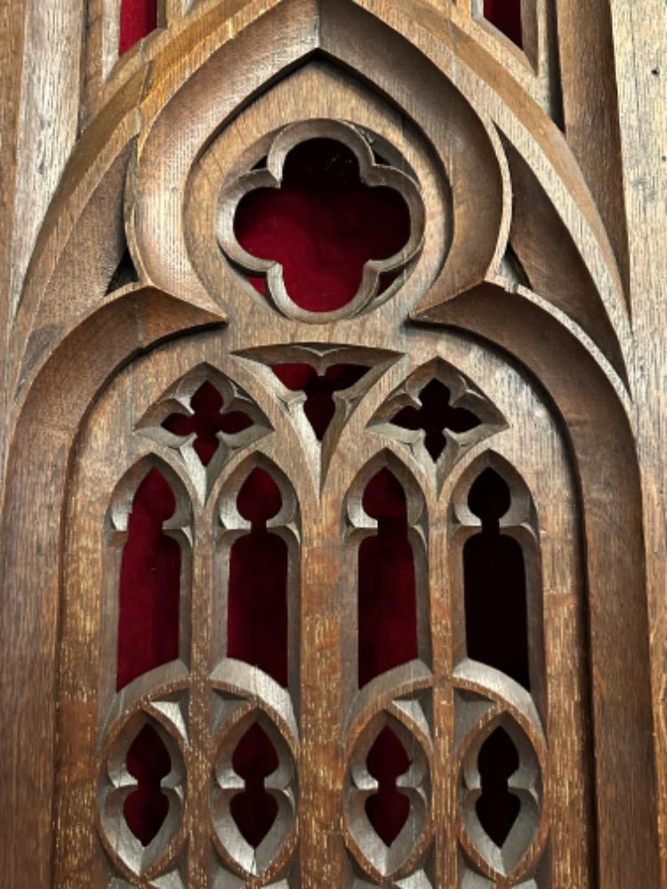 Pair Gothic - Style Architectural Ornaments
