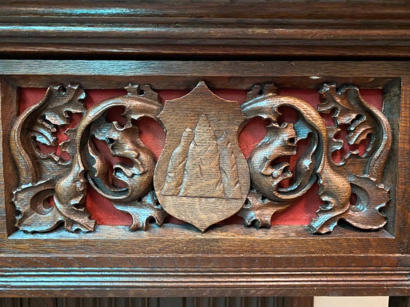 Pair Gothic - Style Cabinets