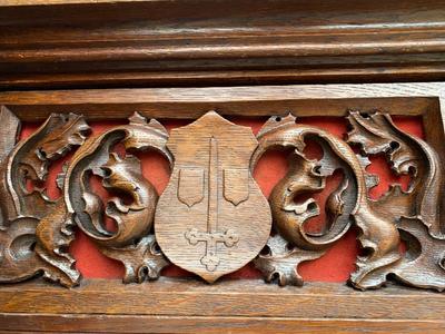 Cabinets style Gothic - Style en Wood, BELGIUM 19 th century