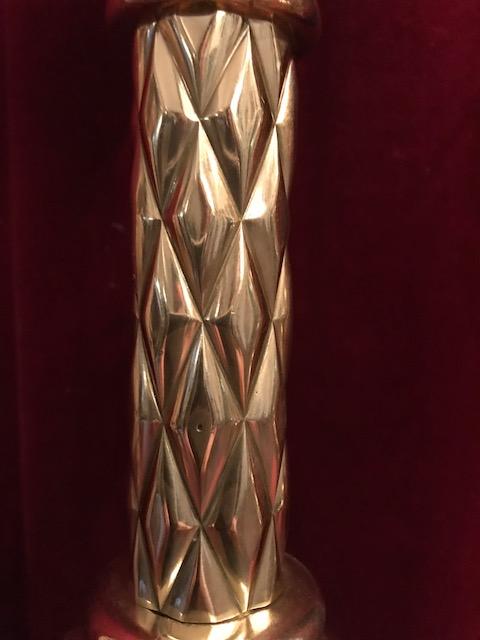 Pair Gothic - style Candle Sticks