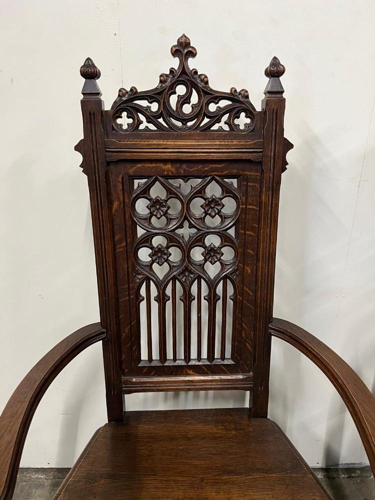 Pair Gothic - Style Chairs