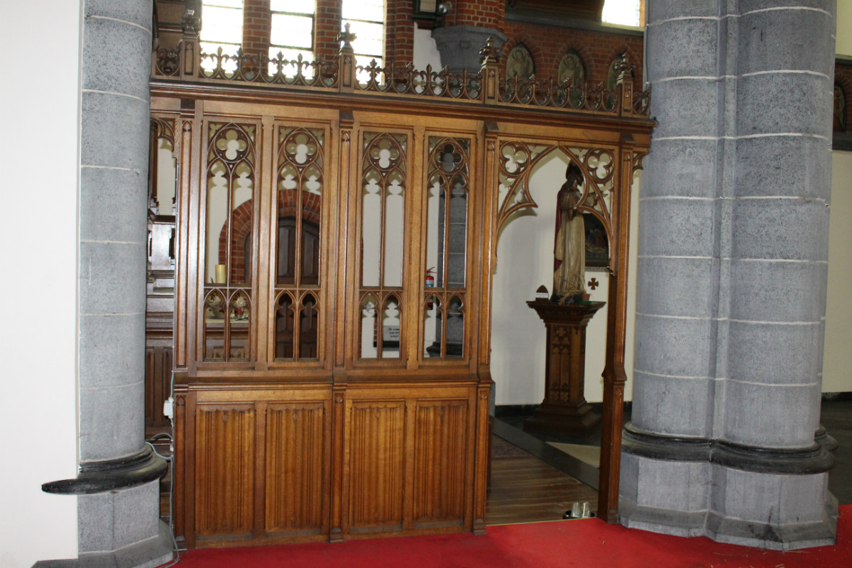 Pair Gothic - style Church Screens