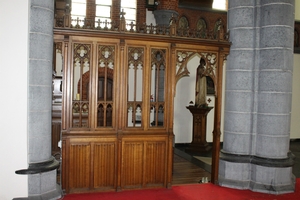 Church Screens  style Gothic - style en wood oak, 19th century