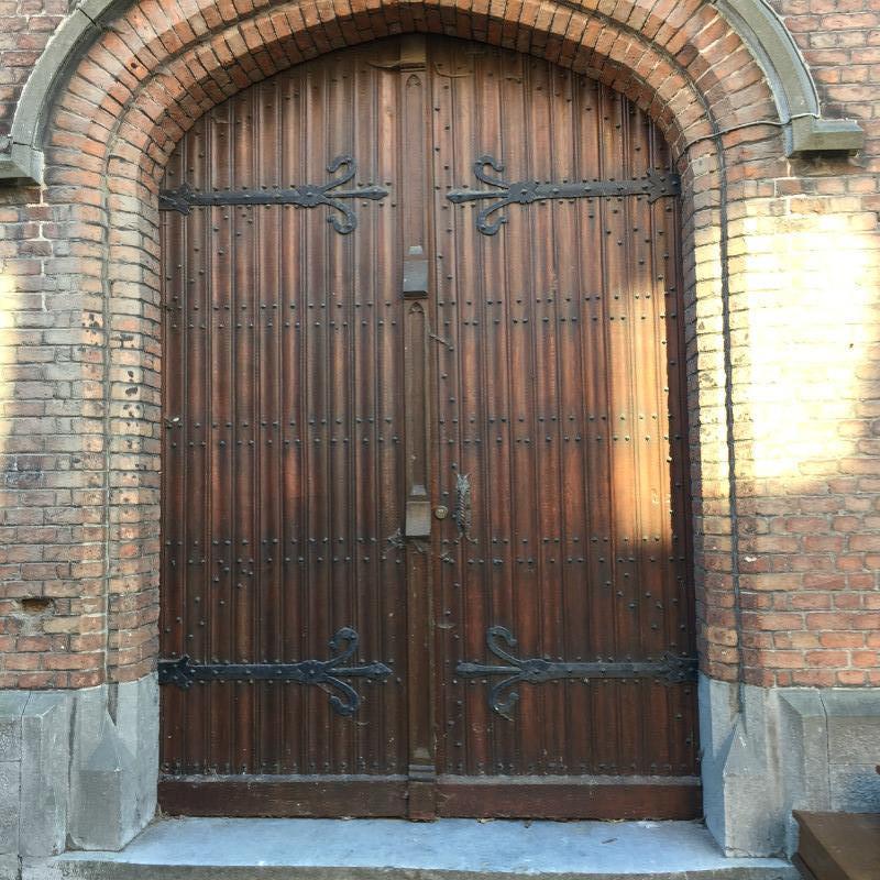 Pair Gothic - style Exceptional Church Doors.