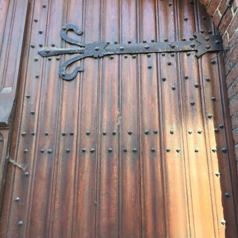 Pair Gothic - style Exceptional Church Doors.
